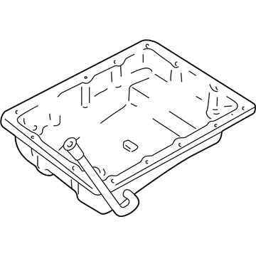 1997 Chevrolet Tracker Transmission Pan - 91172417