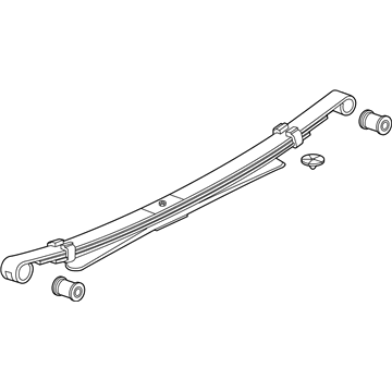 GM 84838484 Spring Assembly, Rear Leaf (Rh Proc)