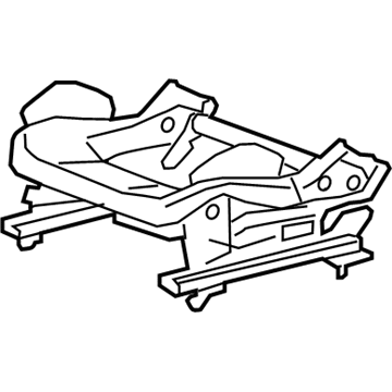 GM 84272353 Frame Assembly, F/Seat Cush