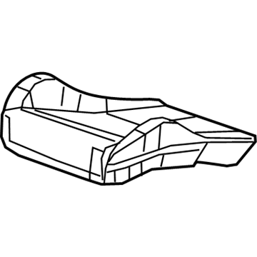 2019 Cadillac ATS Seat Cushion Pad - 84191407