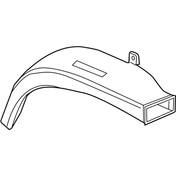 GM 23374299 Duct Assembly, Auxiliary Heater Air Outlet