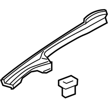 GM 23229050 Shield, Front Compartment Side Sight