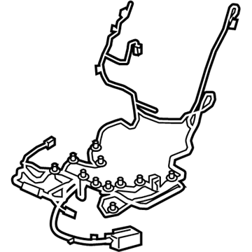 GM 84050773 Harness Assembly, Front Seat Wiring