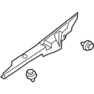 GM 22774561 Shield, Front Compartment Side Sight