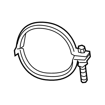 GM 11603190 CLAMP,EXH PIPE