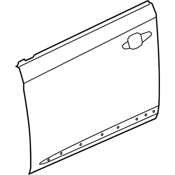 GM 22964687 Panel Asm,Front Side Door Outer (RH)