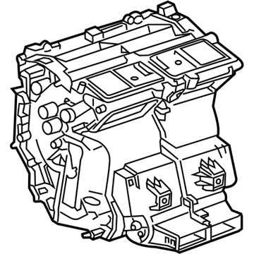 GM 84337272 Case Assembly, Htr & A/C Evpr