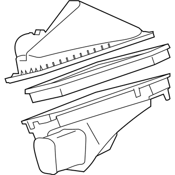 Cadillac ATS Air Filter - 23393239