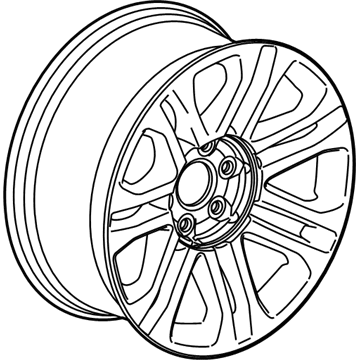 2020 Chevrolet Tahoe Spare Wheel - 84341232