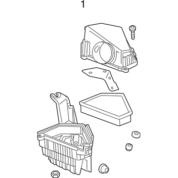 Cadillac CTS Air Filter - 25998188