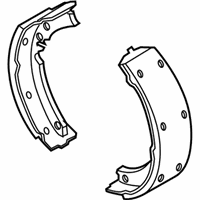 Chevrolet Cobalt Brake Shoe - 25960262 Shoe Kit, Rear Brake