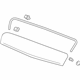 GM 84026888 Molding Assembly, Hood Front