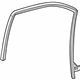 GM 52031110 Channel, Front Side Door Window (Lh)