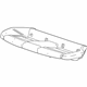 GM 84243346 Pad Assembly, R/Seat Cush