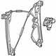 GM 84621038 Front Side Door Window Regulator Assembly