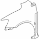 GM 95473425 Fender,Front