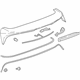 GM 84490451 Spoiler Assembly, R/End *Service Prim