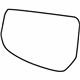 GM 23216353 Glass,Outside Rear View Mirror (W/Backing Plate)