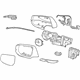 GM 84324497 Mirror Kit, Outside Rear View