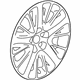 GM 84428774 Wheel Trim COVER Assembly