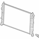 GM 23388805 Engine COOL FAN Moudle Radiator Assembly