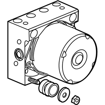 Saturn Ion ABS Control Module - 22729517