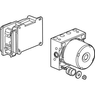 Saturn Ion ABS Control Module - 22729516