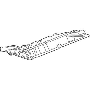 2017 Chevrolet Cruze Exhaust Heat Shield - 39002102