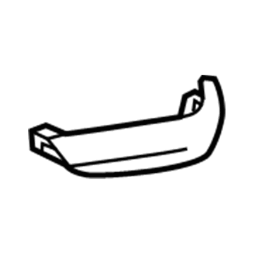 GM 23113848 Cover, Rear Side Door Pull Handle *Tortoise L