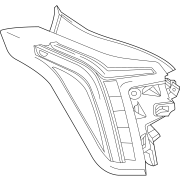 GM 84895439 LAMP,RR STOP