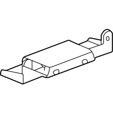 GM 84525839 Protector, F/Flr Cnsl Opg *Jet Black