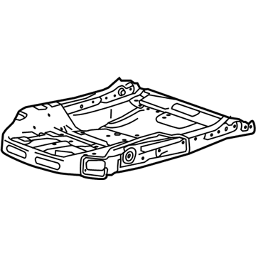 GM 84547865 Frame Assembly, F/Seat Cush