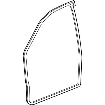 Chevrolet Tahoe Door Seal - 23277124