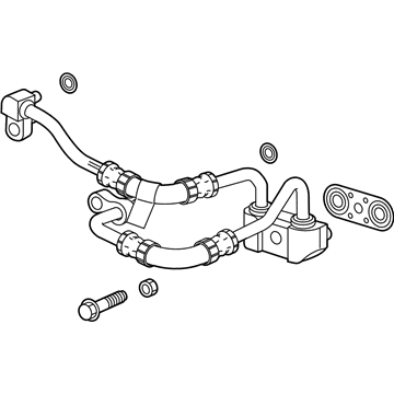 2019 GMC Sierra Oil Cooler Hose - 24289109