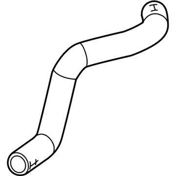 GM 84128883 Hose, Radiator Outlet