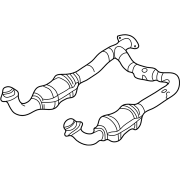 2007 Chevrolet Silverado Catalytic Converter - 19420124