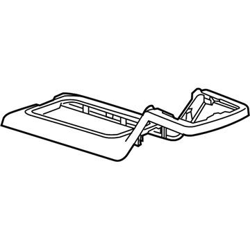 GM 20898788 Bezel,Front Floor Console Compartment