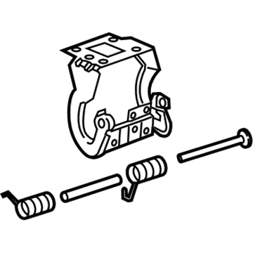 GM 22827092 Hinge Assembly, Front Floor Console Compartment Door <Do Not Use