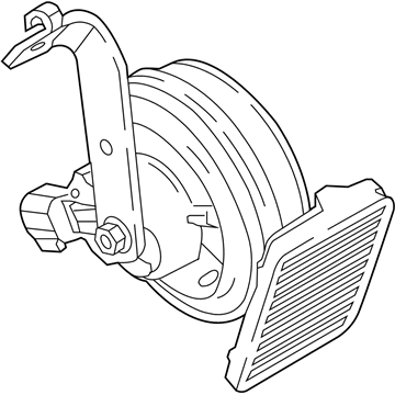 GM 84656764 Horn Assembly, Single (Low Note)