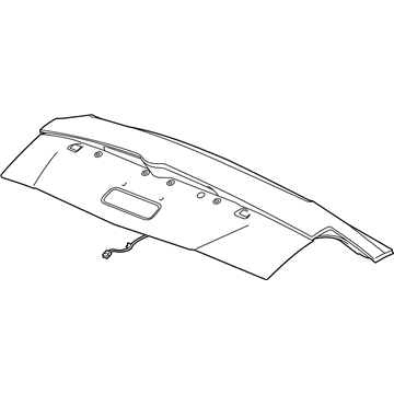 GM 84072290 Panel Assembly, Rear Compartment Lid