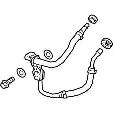 2019 Cadillac CT6 Coolant Pipe - 12653087