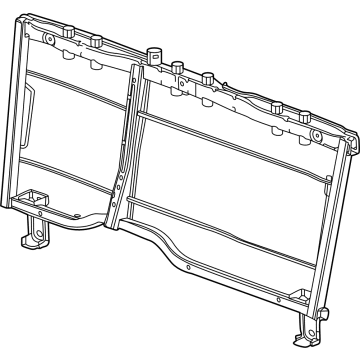 GM 87831157 FRAME ASM-R/SEAT BK