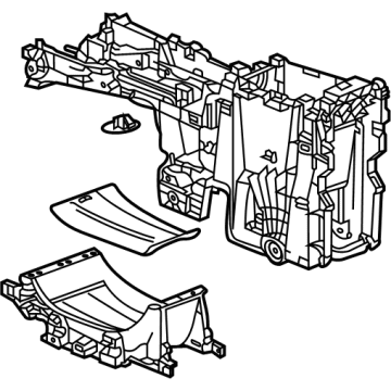 GM 84835539 Carrier Assembly, F/Flr Cnsl *Black