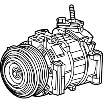 2021 Chevrolet Silverado A/C Compressor - 86789839