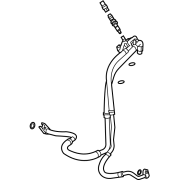 2021 GMC Sierra A/C Hose - 85117905