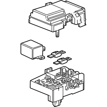 2021 Chevrolet Tahoe Fuse Box - 84694244