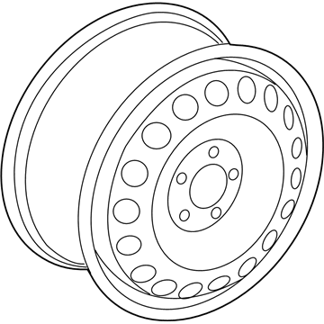 Saturn Astra Spare Wheel - 13184139