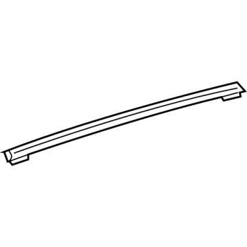 GM 42788376 Molding Assembly, Rear S/D Wdo Upr Rvl