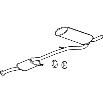 2010 Saturn Vue Exhaust Pipe - 25972190