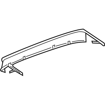 GM 84991405 Deflector Assembly, Sun Rf Air